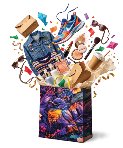 Printed Big Bag kraft bag